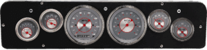 1969-1971 Dodge Truck Billet Aluminum 6 Gauge Panel w/ Classic Instruments Gauges