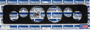 1969-1971 Dodge Truck 6 gauge Billet Aluminum Gauge Panels