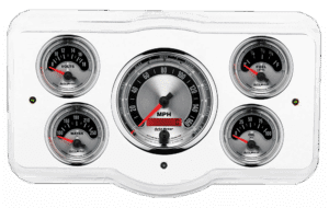 1936 Dodge Car Billet Aluminum Dash Insert w Auto Meter American Muscle Gauges