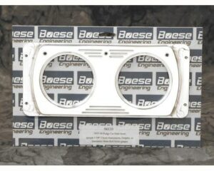 1937 Dodge Car 2 gauge Billet Aluminum Gauge Panels