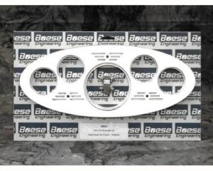 1933-1934 Plymouth Aluminum 5 Gauge Panels