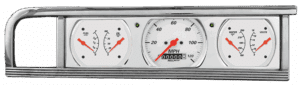 1946-1948 Plymouth 3 Gauge Panel w/ AutoMeter Street Rod Series Gauges