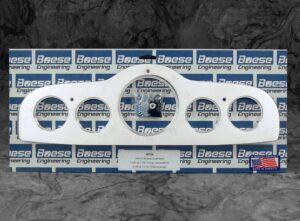 1949-1952 Pontiac 5 gauge Billet Aluminum Gauge Panels