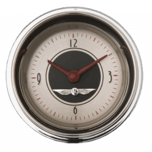 AN90SHC Classic Instruments 2 1/8" All American Nickel Clock