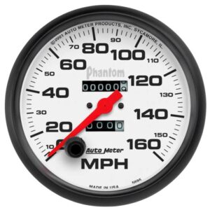 Phantom 5" Mechanical Speedometer 0-160 MPH
