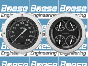1951-1952 Chevrolet Chevy Direct Fit Gauge Auto Cross Gray