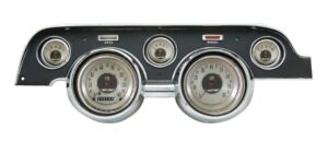 1967-1968 Mustang Package by Classic Instruments (All American Nickel)