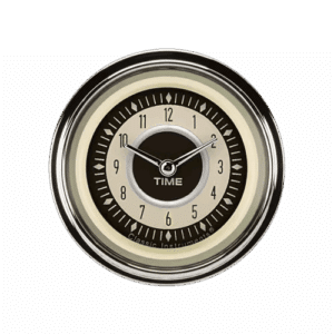 NT90SHC Classic Instruments 2 1/8" Nostalgia VT Clock